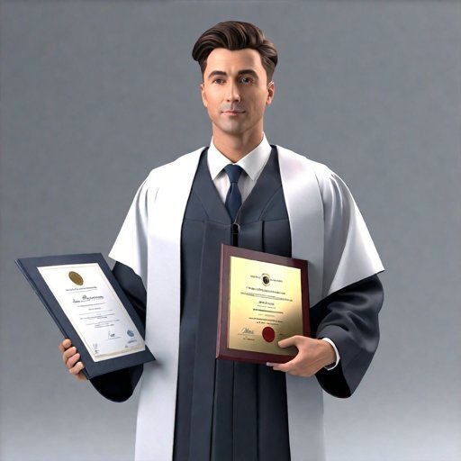 Достижение успеха с помощью диплома