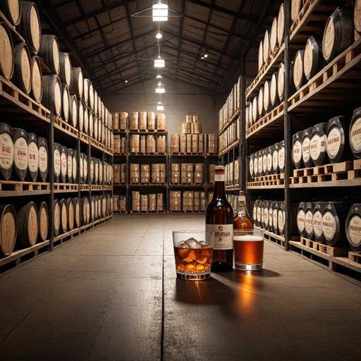 Большой выбор алкоголя от именитых брендов